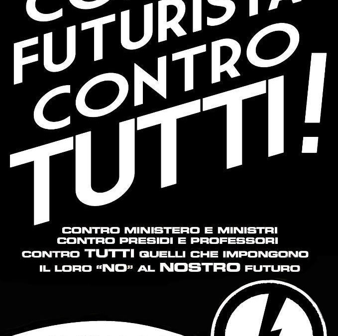 11 NOVEMBRE: Blocco Studentesco organizza una “Corsa futurista contro tutti”.