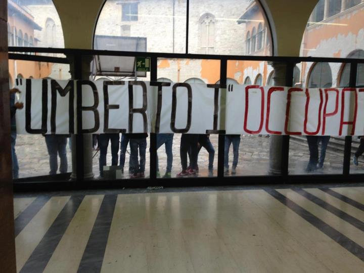 Ascoli Piceno: Blocco Studentesco promuove occupazione I.T.C.G. Umberto I
