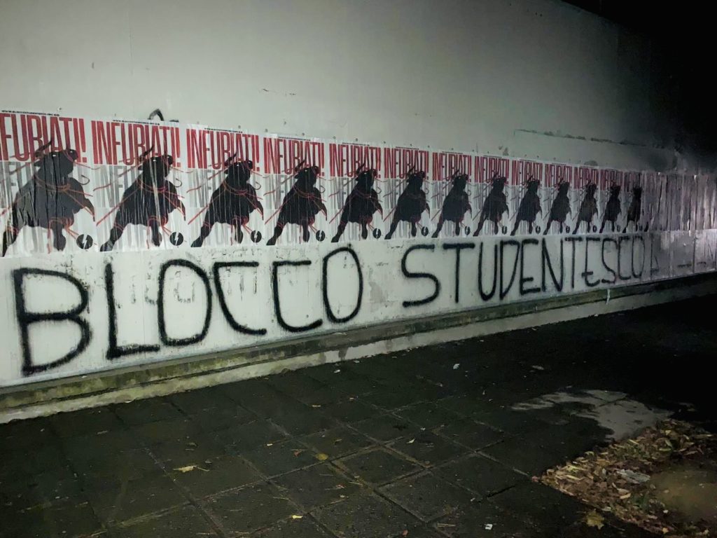 blocco studentesco 20 settembre infuriati foligno