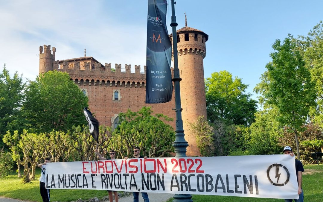BLOCCO STUDENTESCO TORINO CONTRO L’EUROVISION 2022